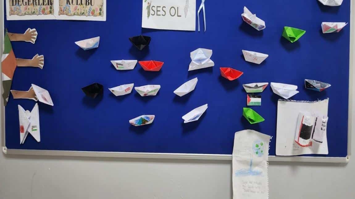 GAZZEYE OKULUMUZDAN DESTEK